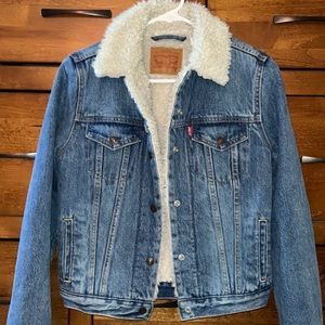 Levi’s Sherpa Trucker Denim Jacket